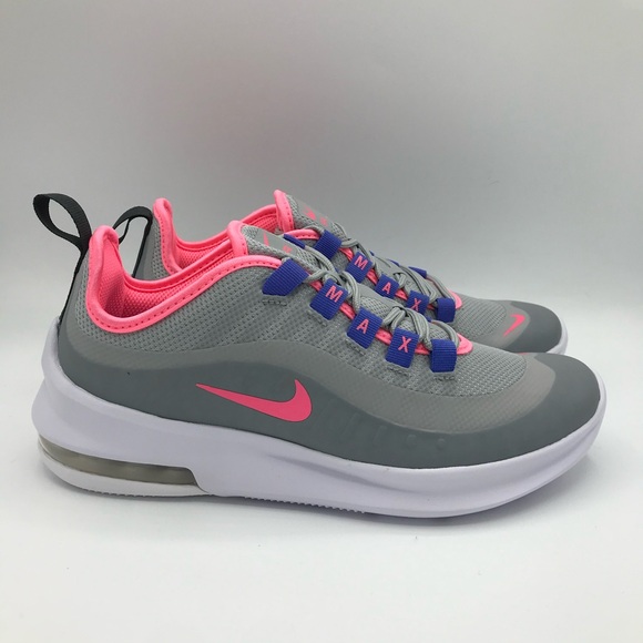 NWB Nike Air Max Axis GS Light Smoke Grey Sunset Pulse Sneakers - Picture 3 of 9